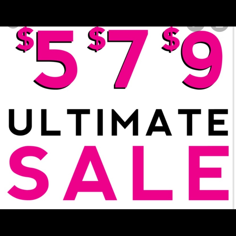 Select items ON THIS PAGE $5 $7 or $9